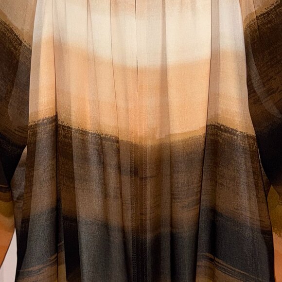 Calvin Klein Women's Long Sleeve Blouse Size Small - Picture 2 of 2